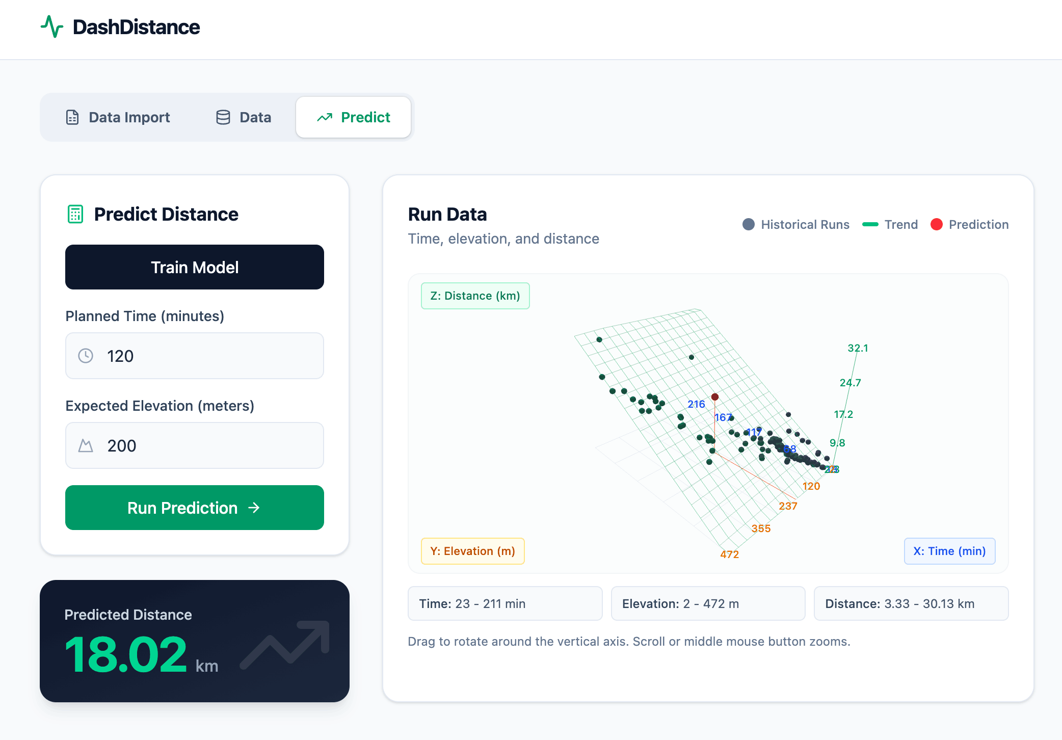 Dash Distance screenshot